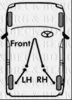 BORG & BECK BKB3261 Cable, parking brake